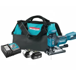 מסור אנכי נטען 18V + שתי סוללות 5.0Ah Makita